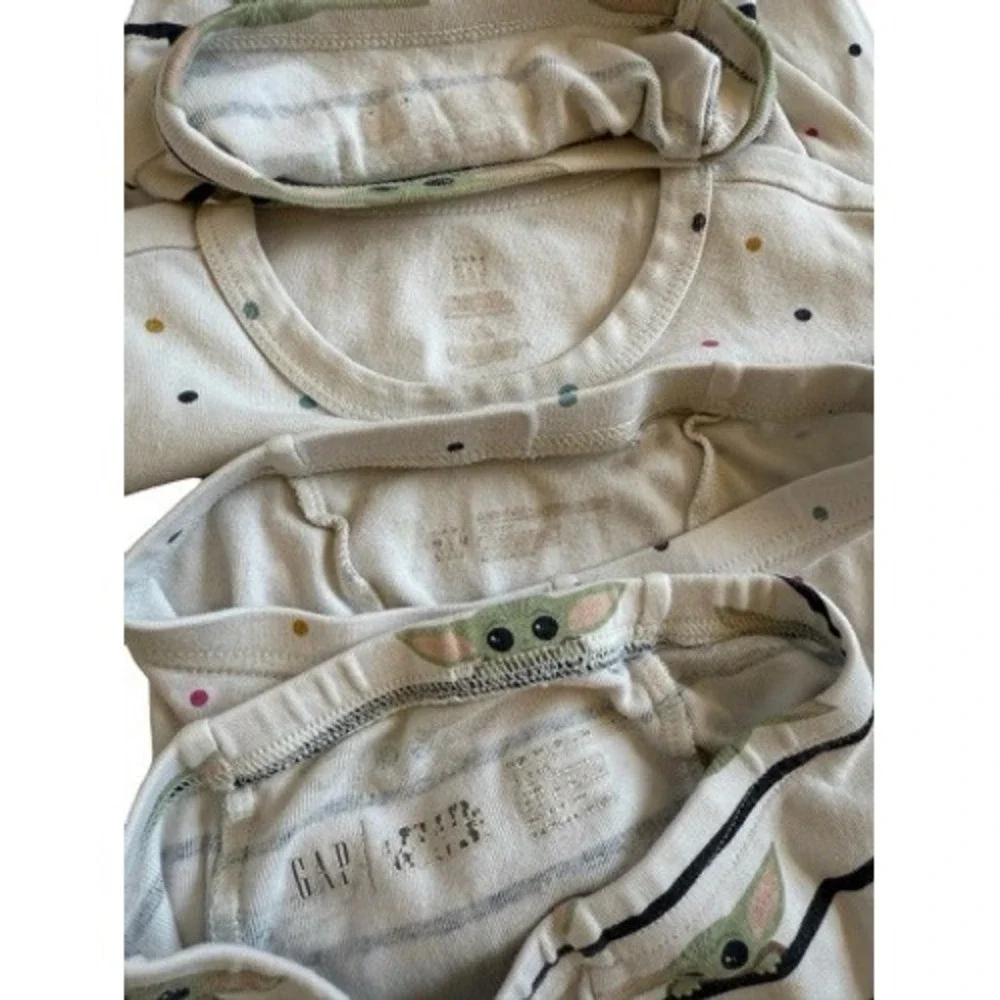 Baby Gap Pajamas Organic Cotton Star Wars Polka Dot Kids 4T